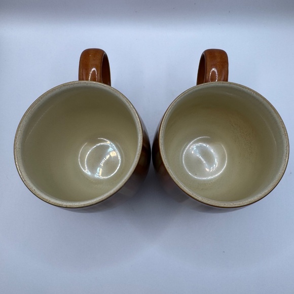 Denby England Fire Stripes 13.5oz Mug Set of 2. - Picture 3 of 8